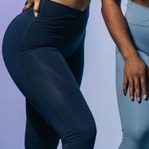 Surface path laser leggings alphalete in night sky S